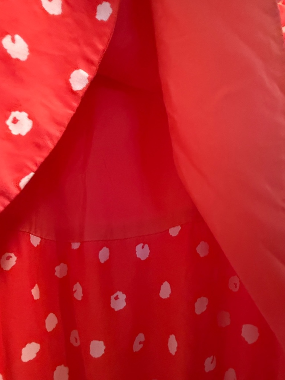 Sheri Martin Red Polka Dot Maxi Dress - Picture 4 of 5